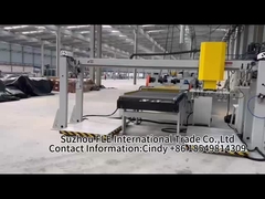 SPC&LVT UVコーティングとテンパーライン