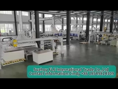 SPCフロアグロービング機械の接続ライン